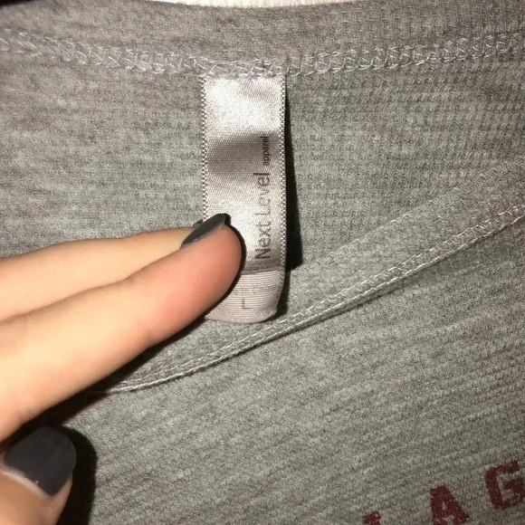 Long sleeve waffle tee - Picture 3 of 3